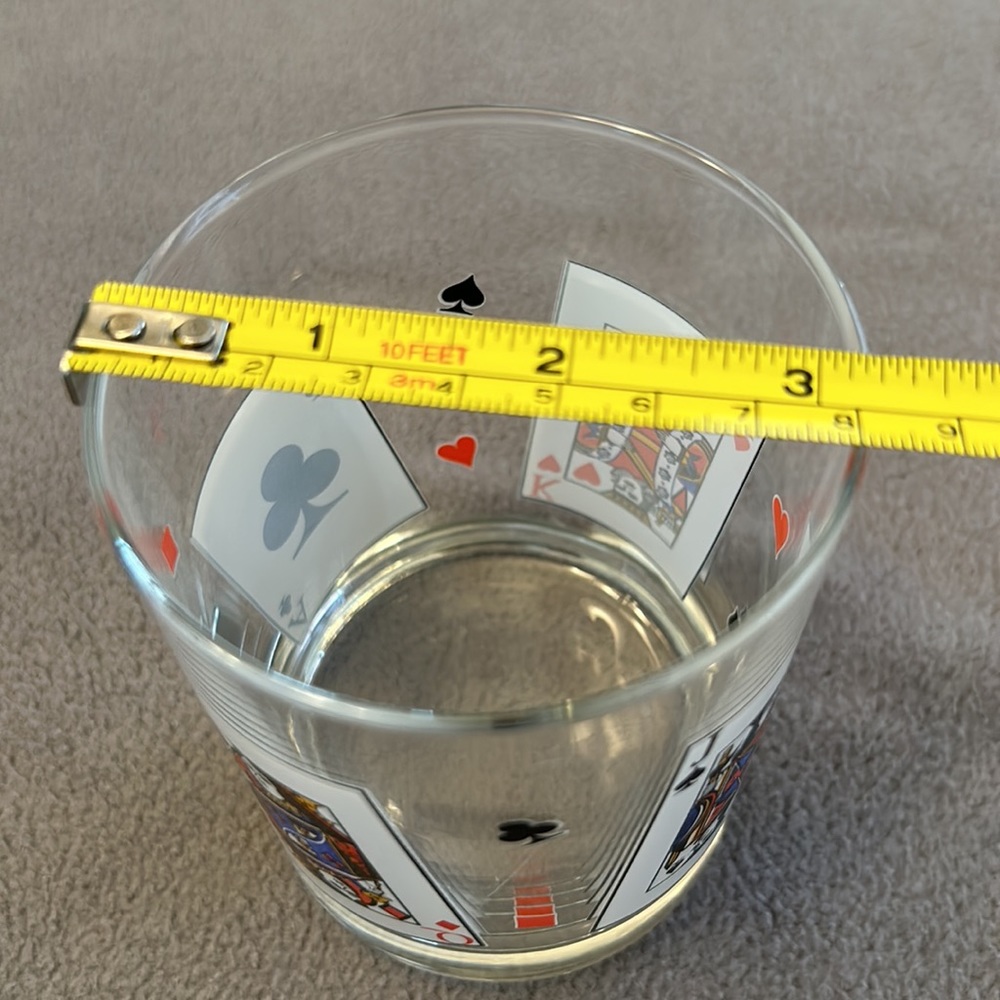 Luminarc “Card Party” Glasses - 4 pc Set - Picture 4 of 7